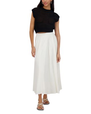 Linen Panel Skirt