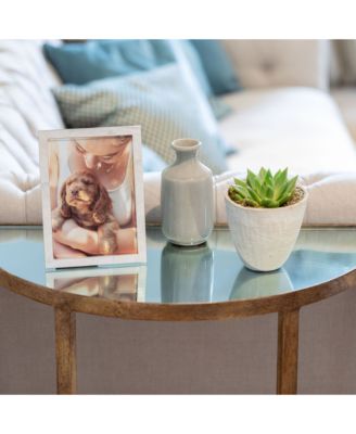 Shell & Silver Plated 8" x 10" Picture Frame