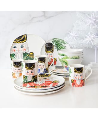 Nutcrackers Assorted Mugs, Set of 4