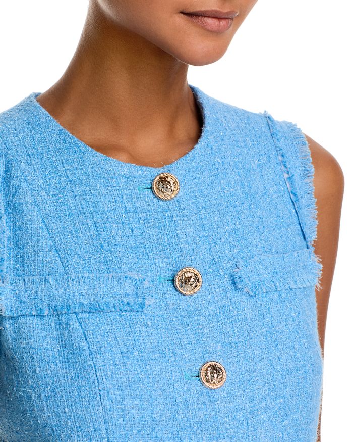 Tweed Boxy Vest - Exclusive