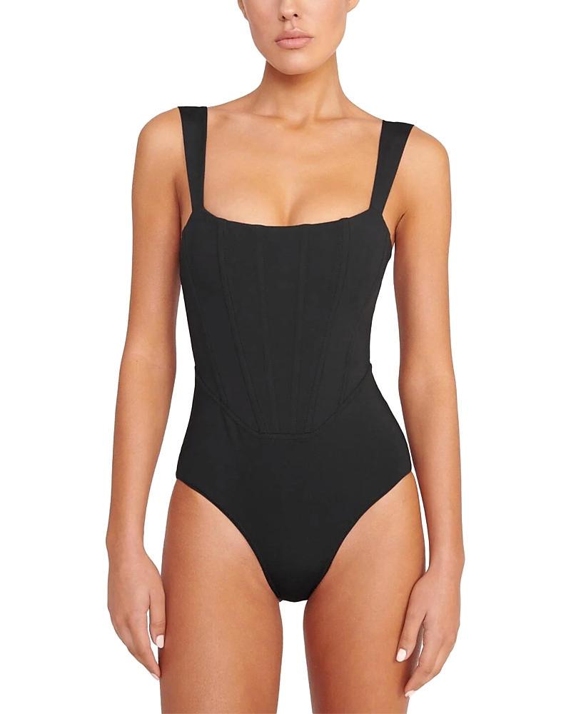 Staud Adelaide One Piece Swimsuit