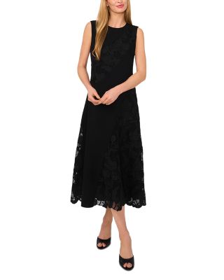 Sleeveless Lace Midi Dress