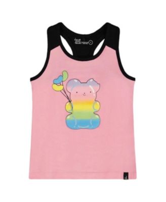  Girls' Organic Cotton Racerback Tank Top - Big Kid