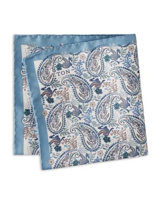 Paisley Silk Pocket Square
