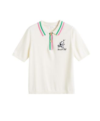 Women's Cotton Peanuts Racquet Club Polo