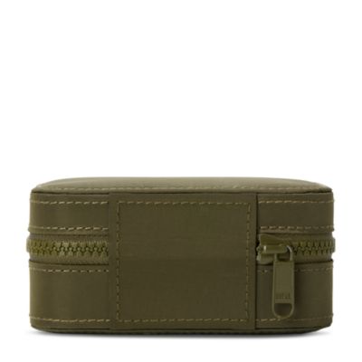 Frankie Small Jewelry Case, Dark Moss