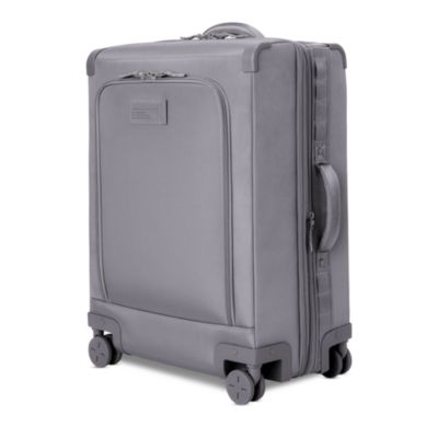 Sydney 25" Checked Rolling Suitcase, Ash