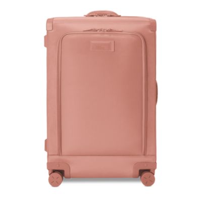 Sydney 28.5" Checked Rolling Suitcase, Warm Dust