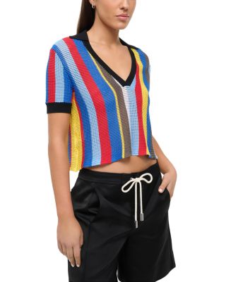 Hamel Cropped Top Swim Cover-Up