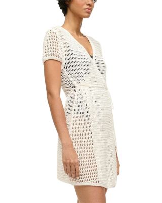 Spritz Wrap Dress Swim Cover-Up