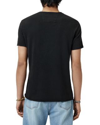 Regular Fit Raw Edge Graphic Tee