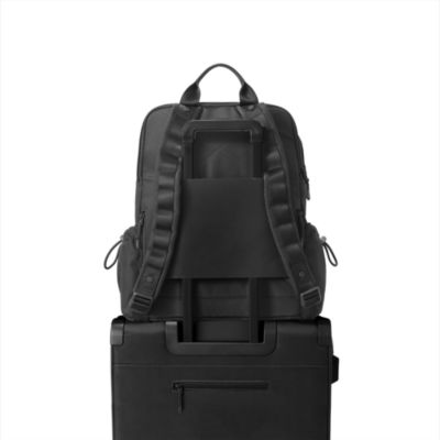 Brooklyn Flap Top Backpack, Onyx