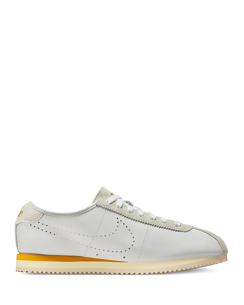 Nike Cortez Decon Suede-trimmed Perforated Leather Sneakers In Multi