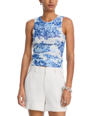 Cinq à Sept - Coastal Bouquet Dasha Top