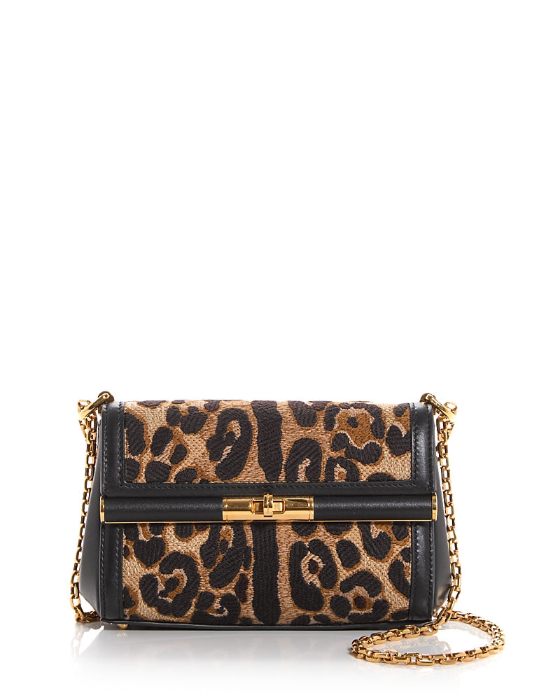 Dolce & Gabbana Marlene City Mini Bag With Thread Embroidery In Black