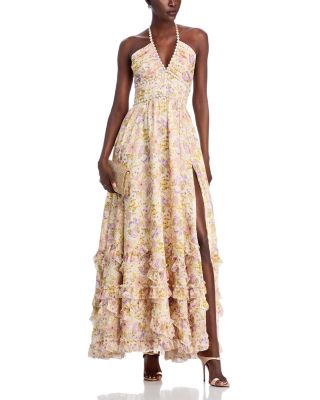 Scarlette Embellished Halter Dress