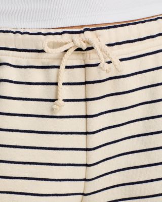 Bennie Stripe French Terry Shorts