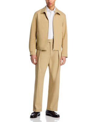 x David Beckham Comano Jacket in Open Beige