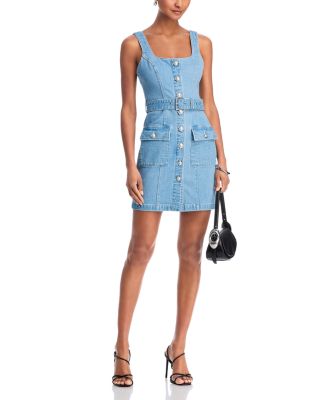 Midy Button Front Tank Dress