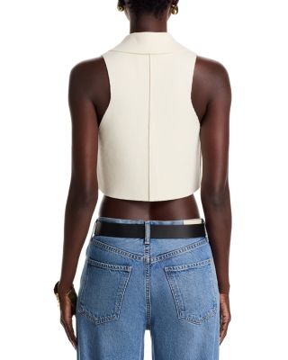 Zadie Knit Peak Lapel Vest