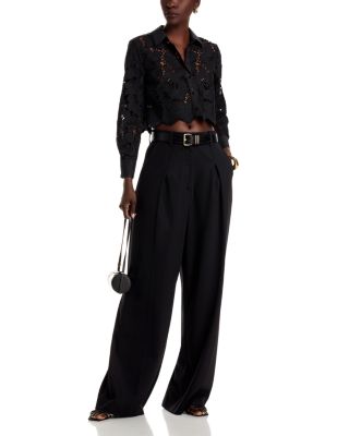 Seychelle Lace Button Front Shirt