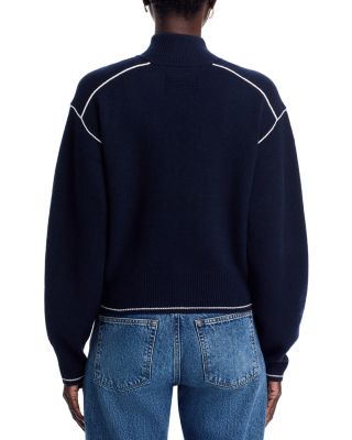 Cashmere Zippered Sweater