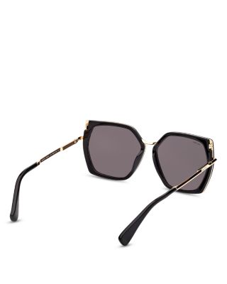 Miller Geometric Sunglasses, 56mm