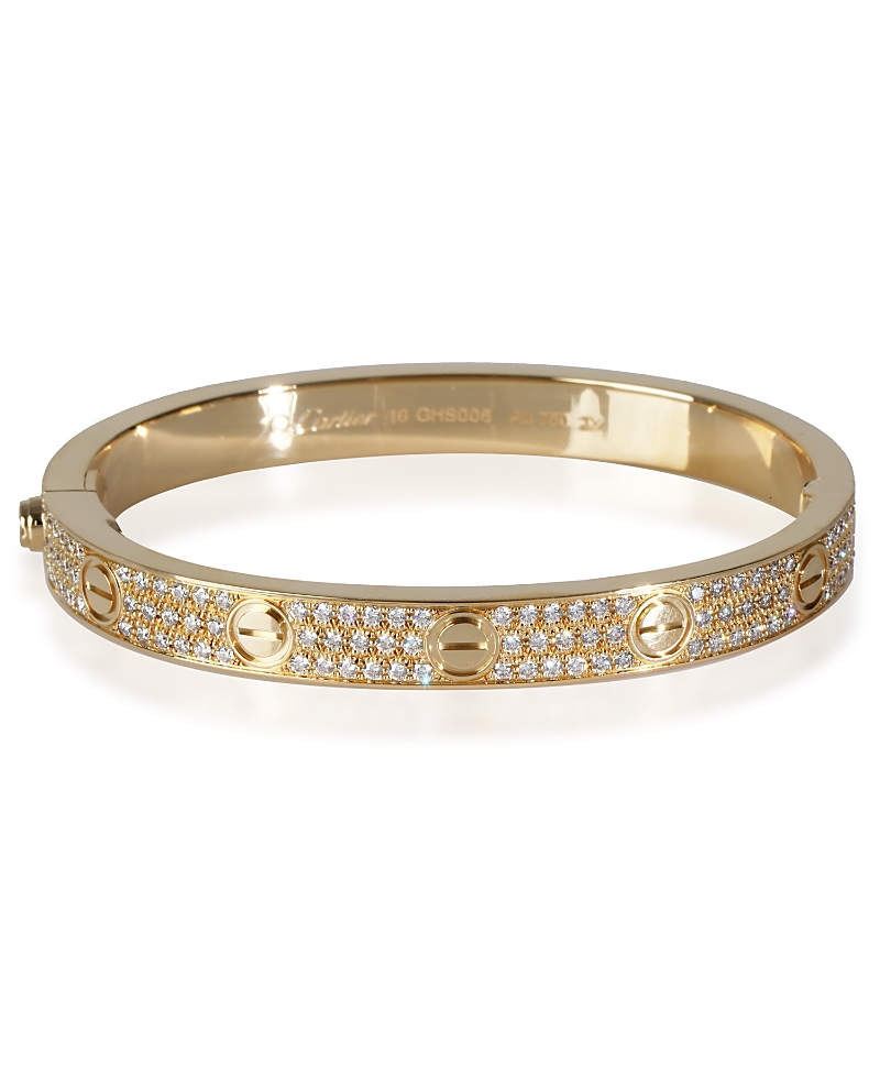 Pre-owned Pre-owned Cartier Cartier Love 18k Rose Gold Bracelet