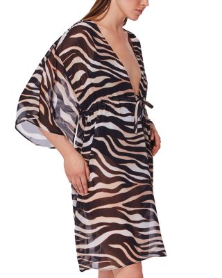 Gottex Nambiti Tie Waist Beach Dress Swim Cover Up
