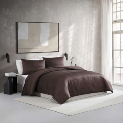 Illusion Lines 3 Piece Duvet Cover Set, King