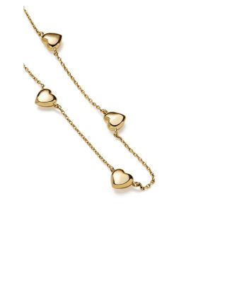 Lev Mini Station Heart Necklace