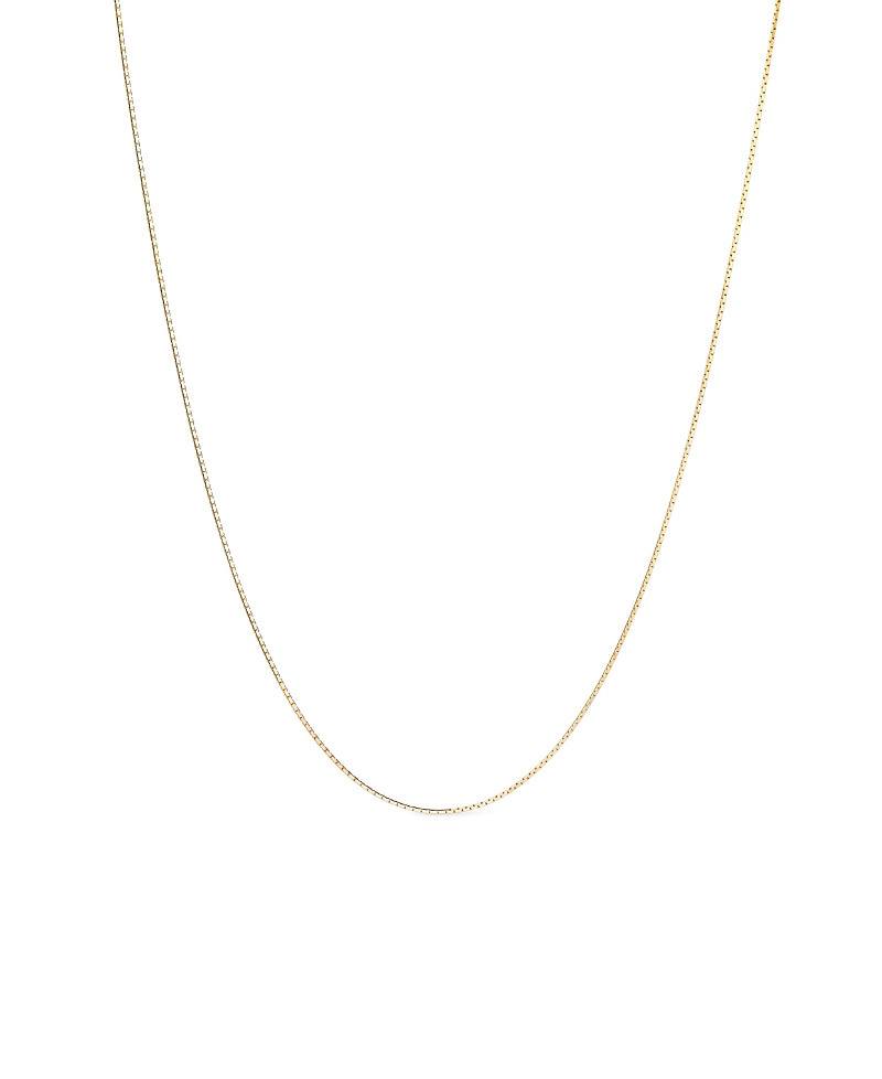 Ana Luisa Solid Silk Chain Necklace In Gold