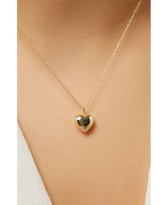 Gold Heart Small Lev Necklace