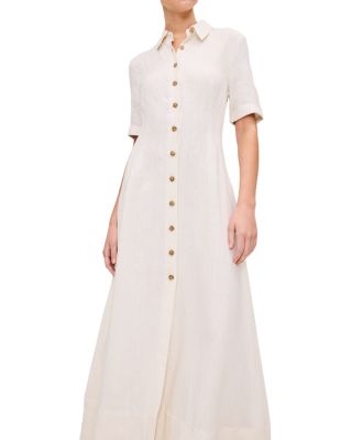 Montauk Linen Maxi Dress
