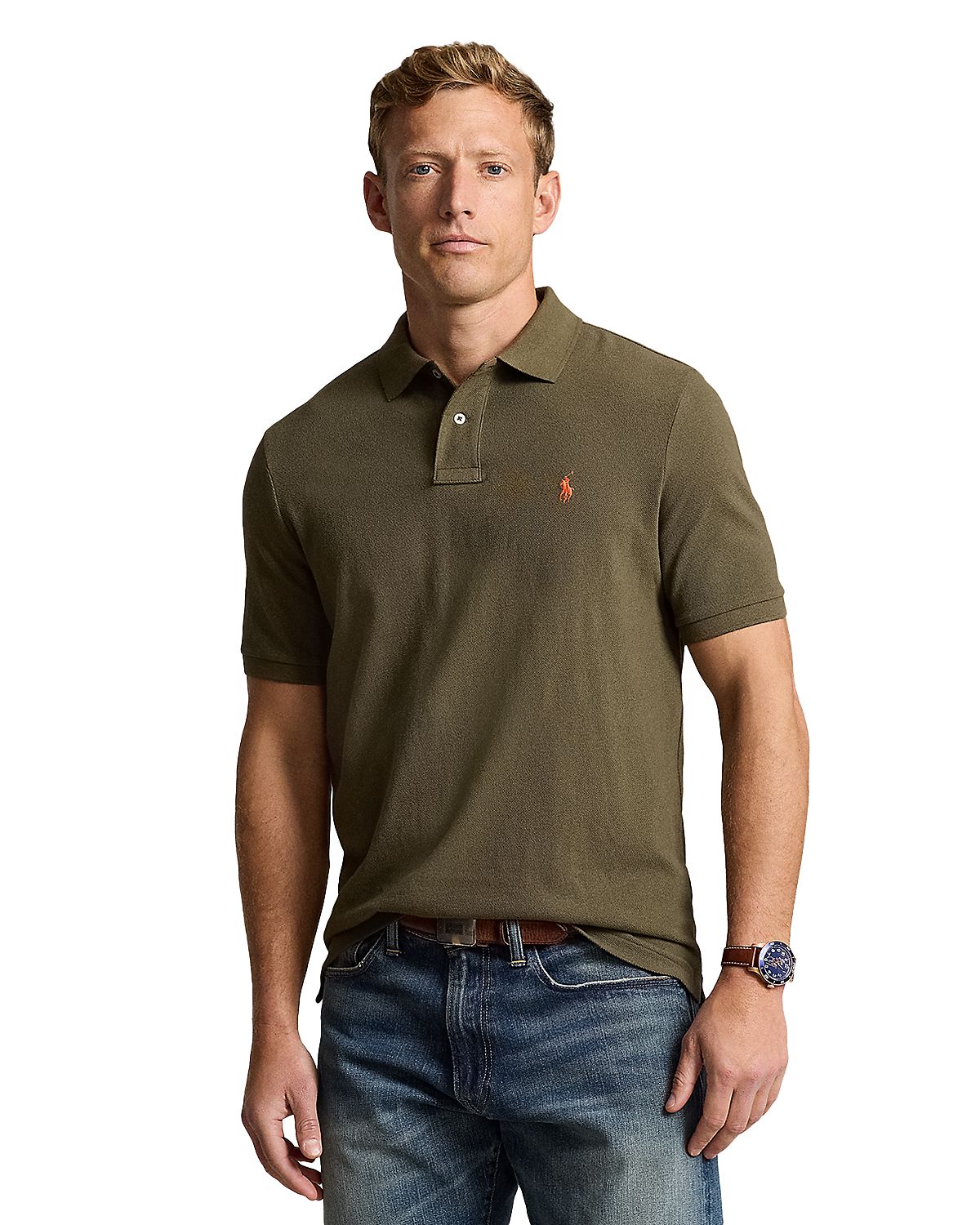 Polo Ralph Lauren Classic Fit Mesh Polo Shirt