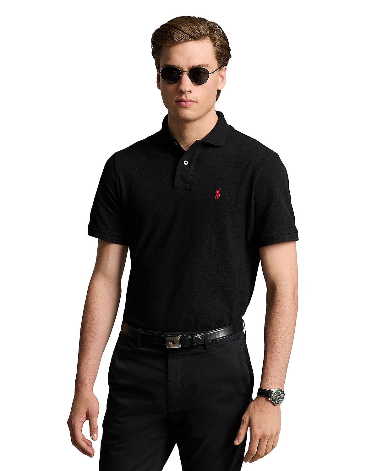 Polo Ralph Lauren Classic Fit Mesh Polo Shirt