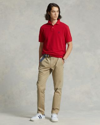 Classic Fit Mesh Polo Shirt