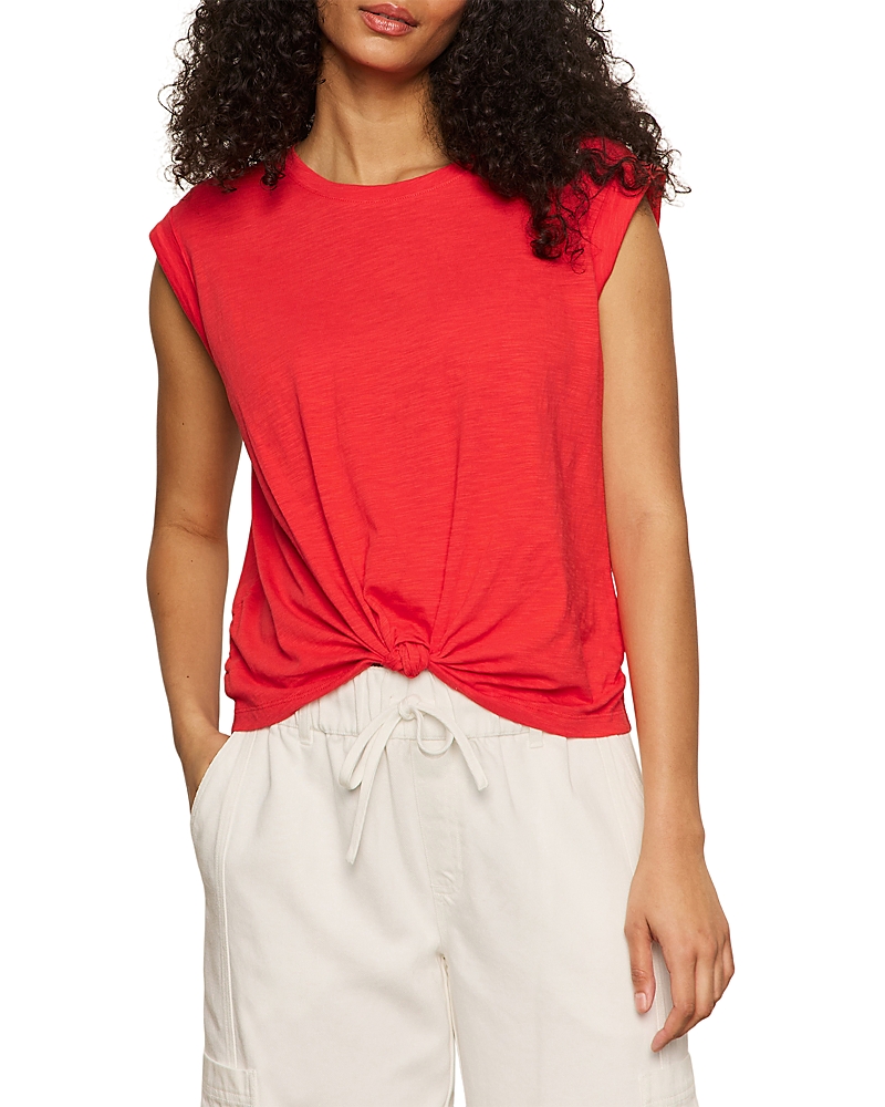 Sanctuary Knotted Hem Muscle Tee