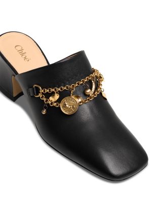 Chloeクロエ チャームヒールミュール Chloé Women's Charms Mules | Bloomingdale's