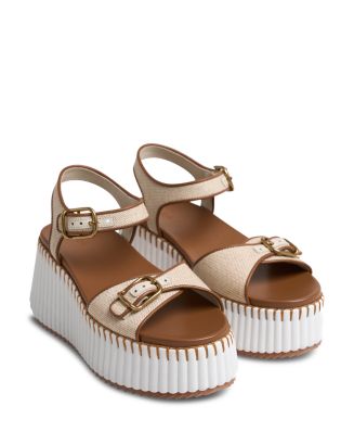Chloé Women's Nama Platform Sandals | Bloomingdale's