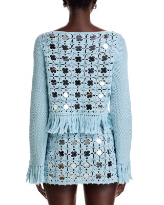 Camilla Mirror Fringe Top 