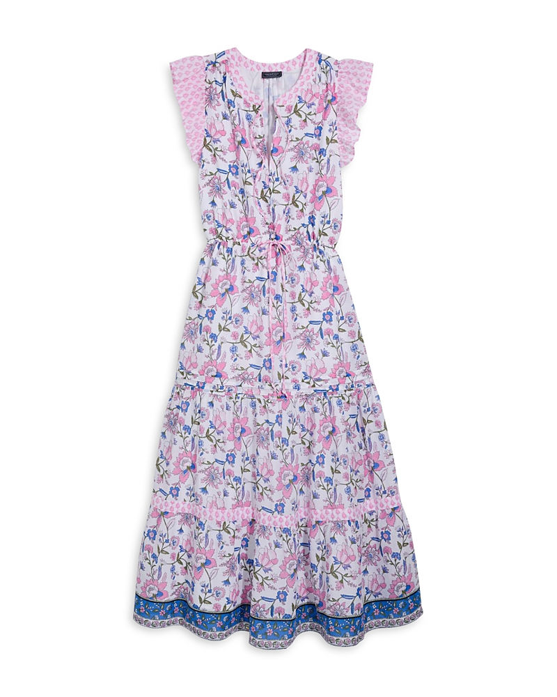 Vineyard Vines Flutter Sleeve Maxi Dress