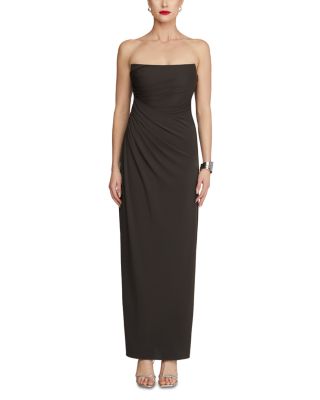 Patrice Ruched Matte Jersey Gown  
