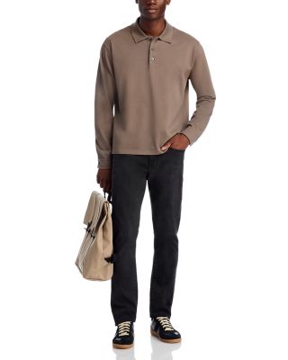 Pique Regular Fit Long Sleeve Polo Shirt  