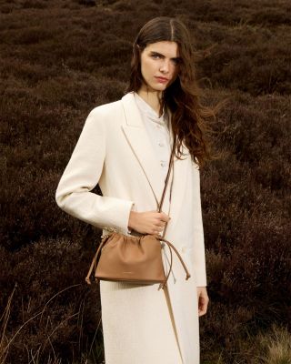 Charlotte Drawstring Soft Nappa Crossbody