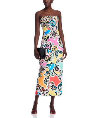Orion Rainbow Oasis Jacquard Dress