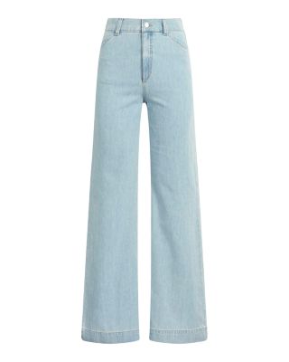 The Mia High Rise Wide-Leg Sweatpants Jeans in Like Minded