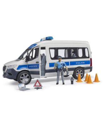 1/16 MB Sprinter Police Emergency Vehicle with Light & Sound Module - Ages 4+ Years