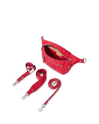 Small Quilted Nylon Crosby Sling Bag