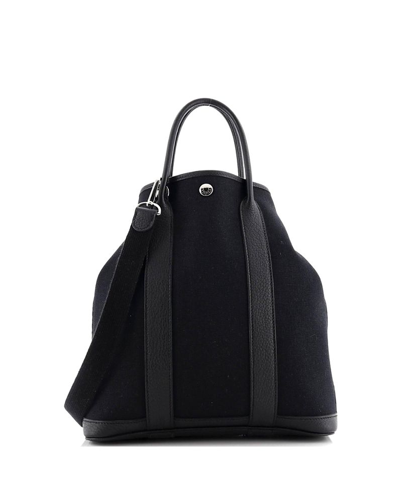 Pre-owned Pre-owned Hermes Hermes 28 Garden File Tote Toile And Leather